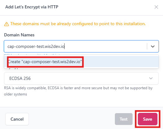 NPM Create Certificate